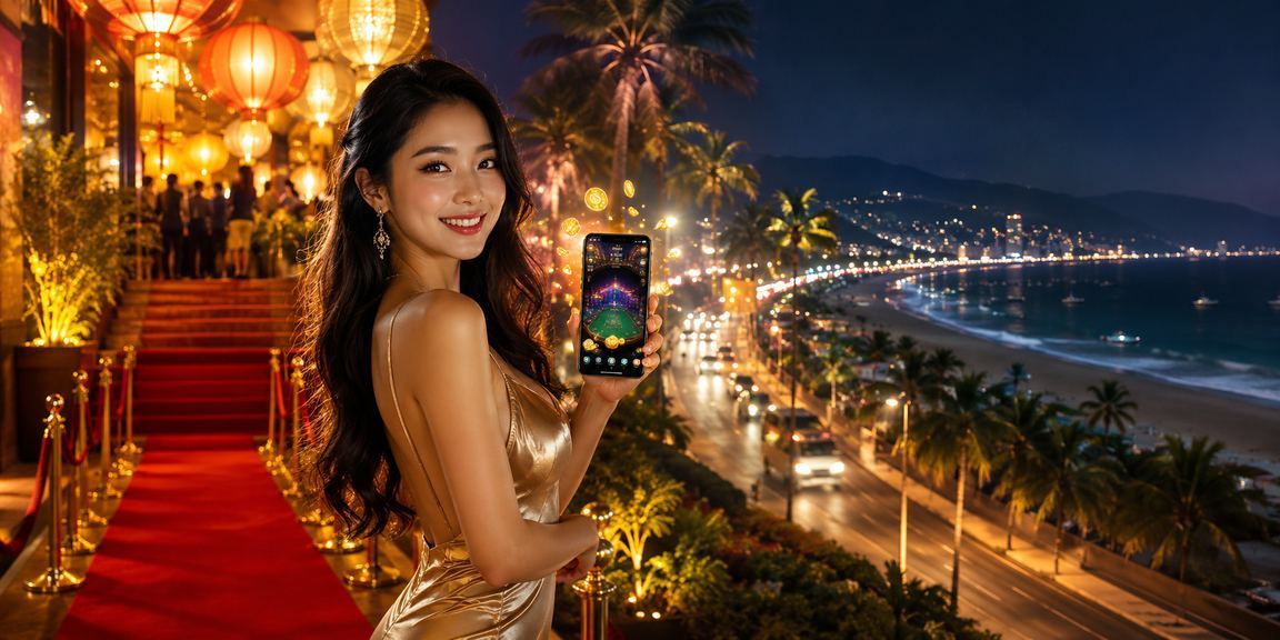Người dùng tại Hội An trải nghiệm ưu đãi VIP dưới ánh đèn lồng truyền thống